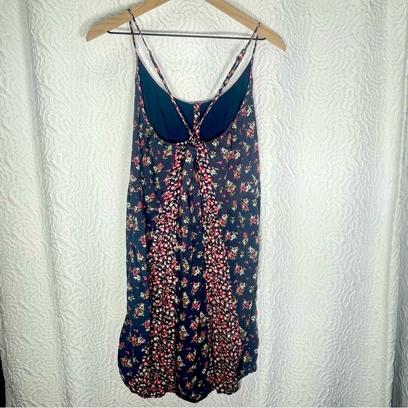ABERCROMBIE Floral Block Skinny Strap Sun & Beach Dress - Picture 2 of 8